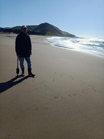 Whole beach to ourselves