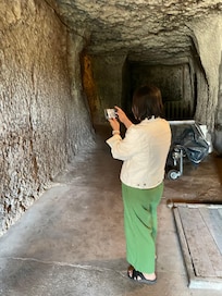 Historic cave on property