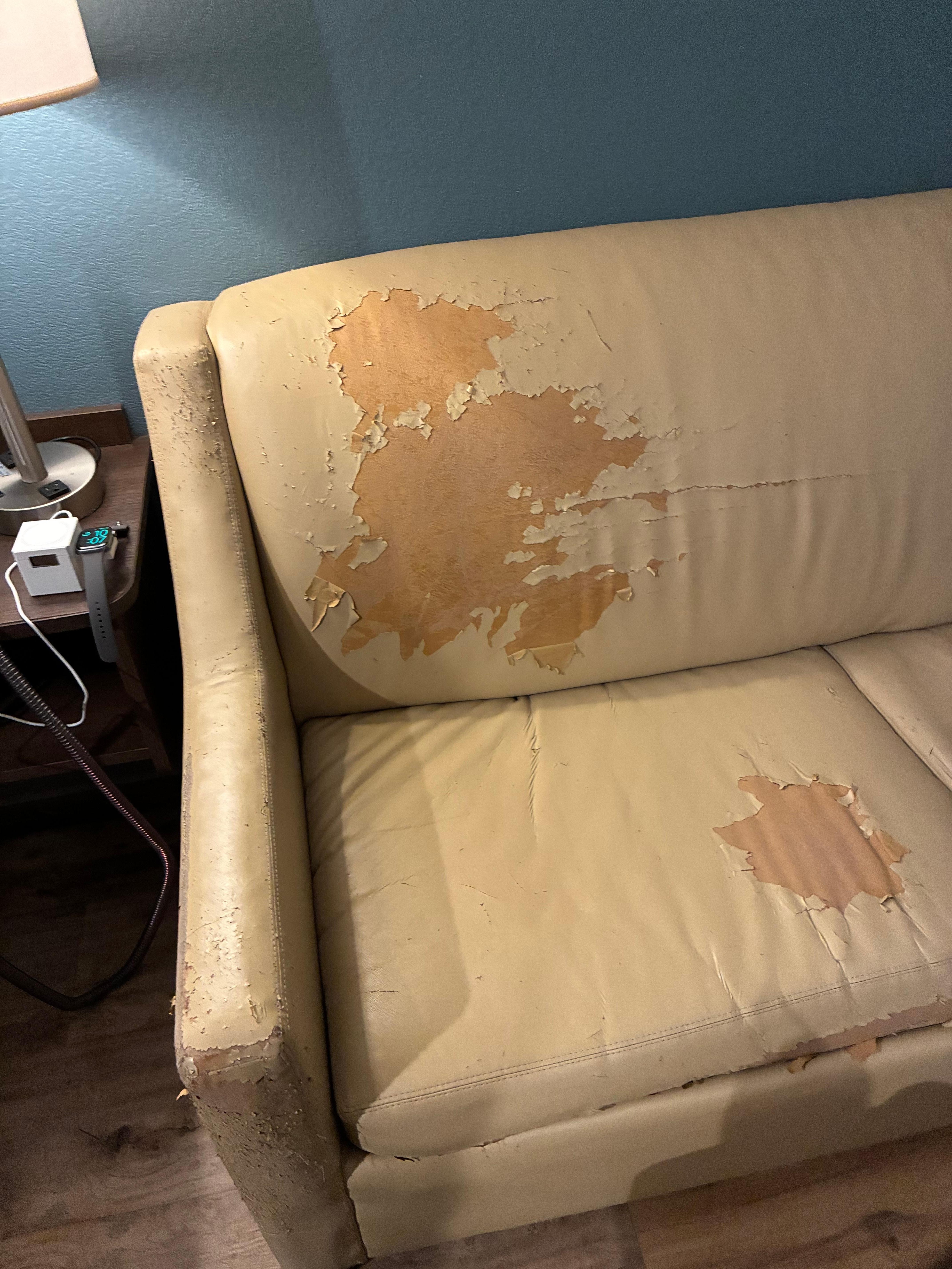 Sofa in room