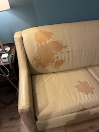 Sofa in room