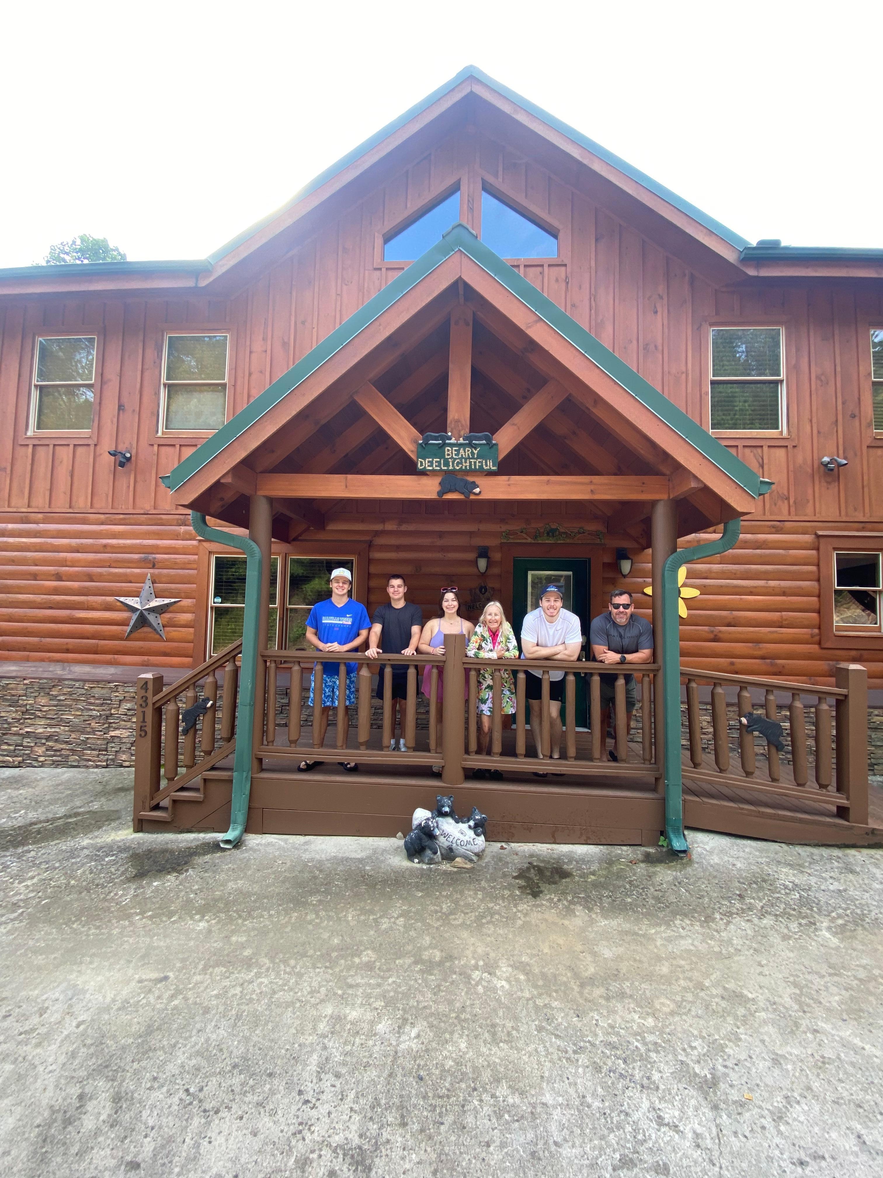 All the grands and me, Mama Sharon!