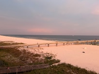 Sunset from the balcony