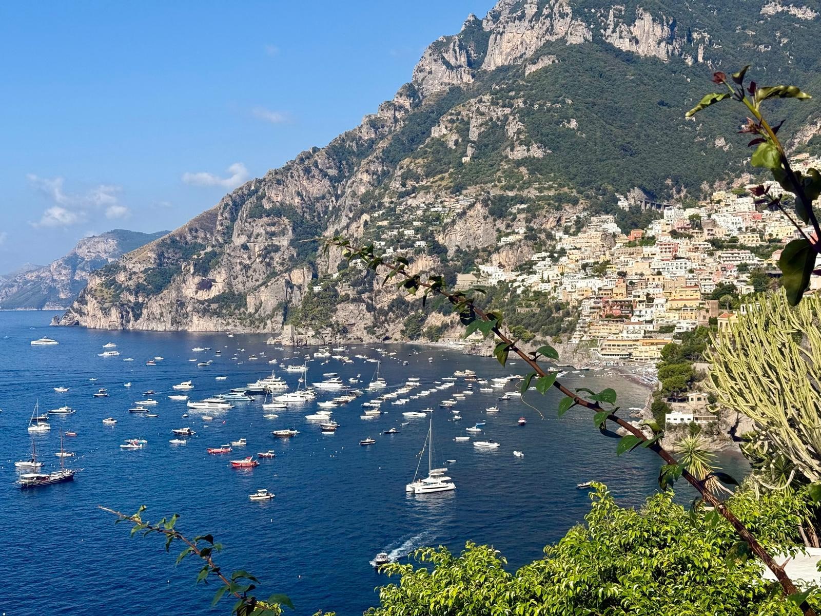 View from one of the balconies