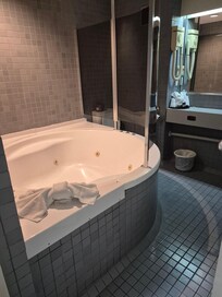 Get ready to CLIMB into the shower/tub