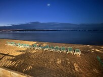 Private beach