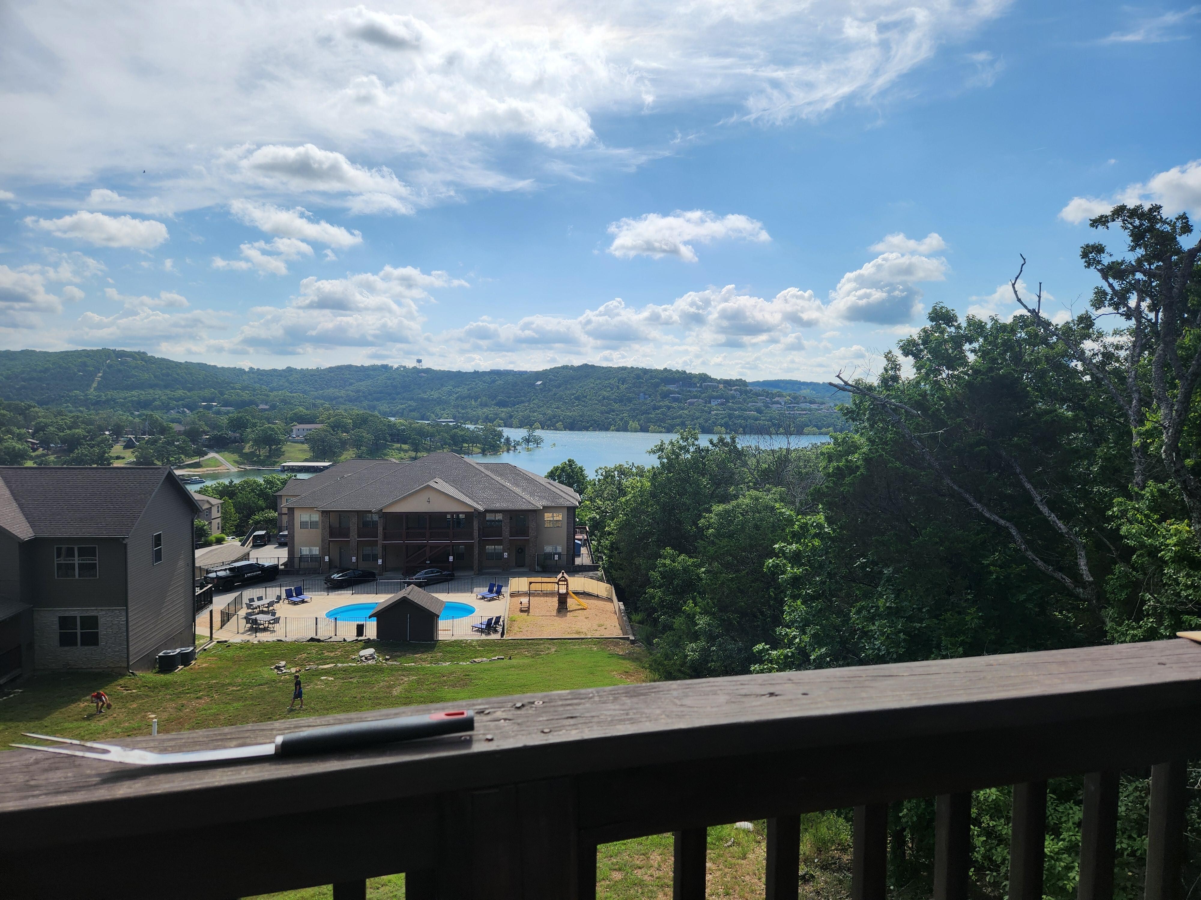 View from upper deck.