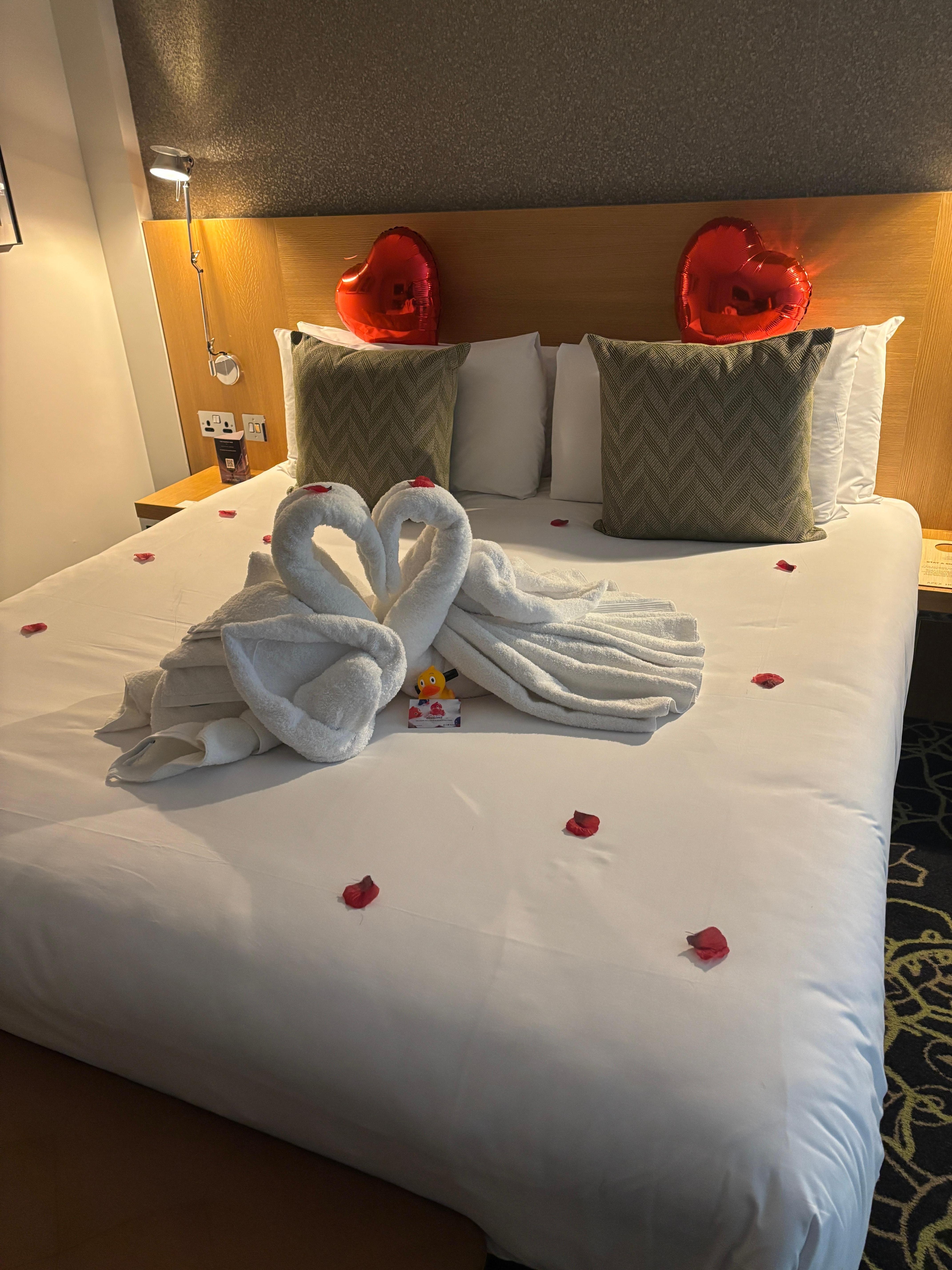 Our room for our anniversary 