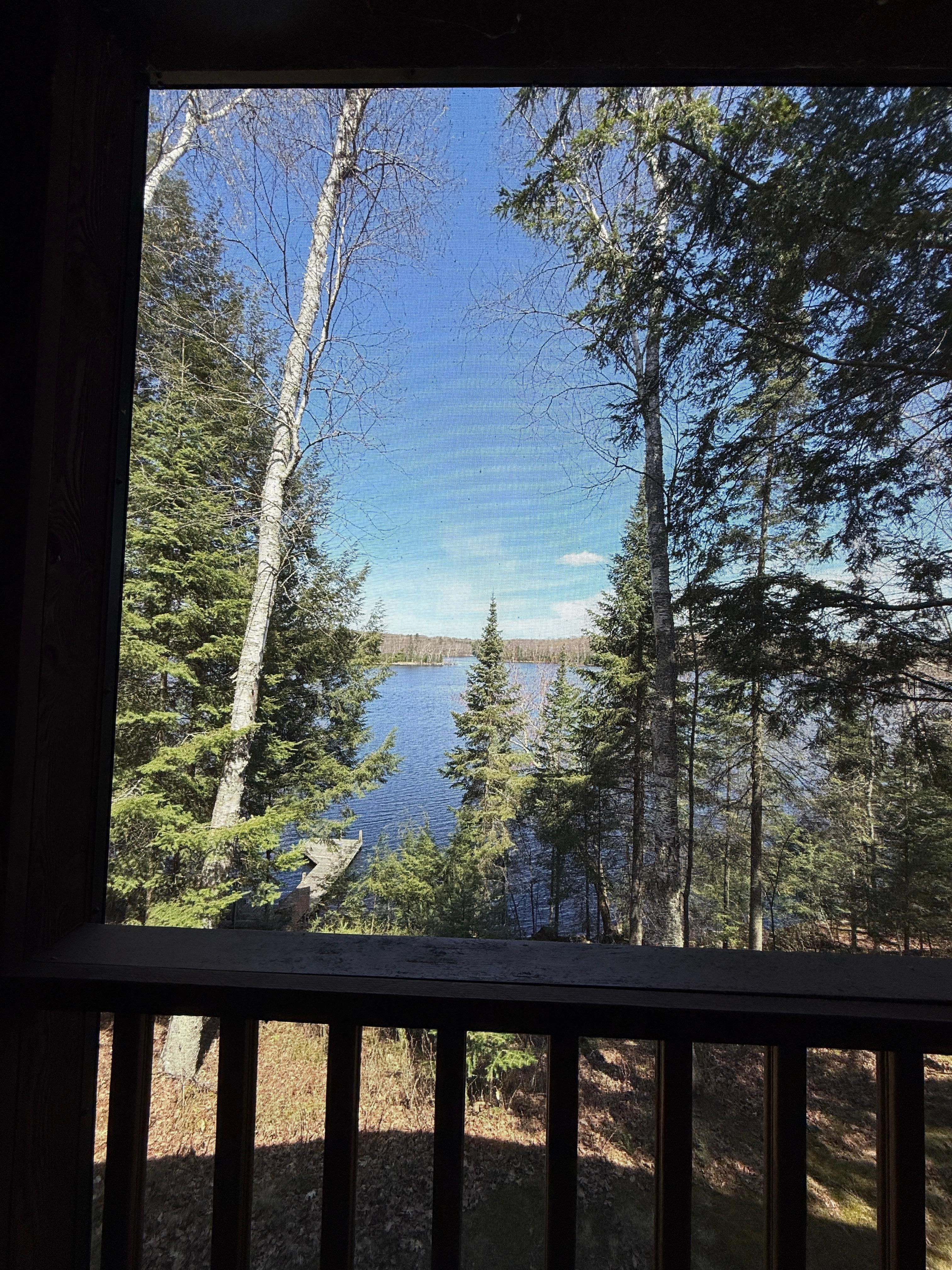 Back porch - tied with the dock for my favorite spot in the house 