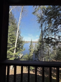 Back porch - tied with the dock for my favorite spot in the house