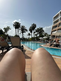Pool side