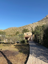 The villa in a lovely surrounding