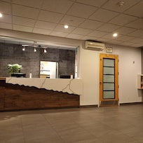 Hotel reception area