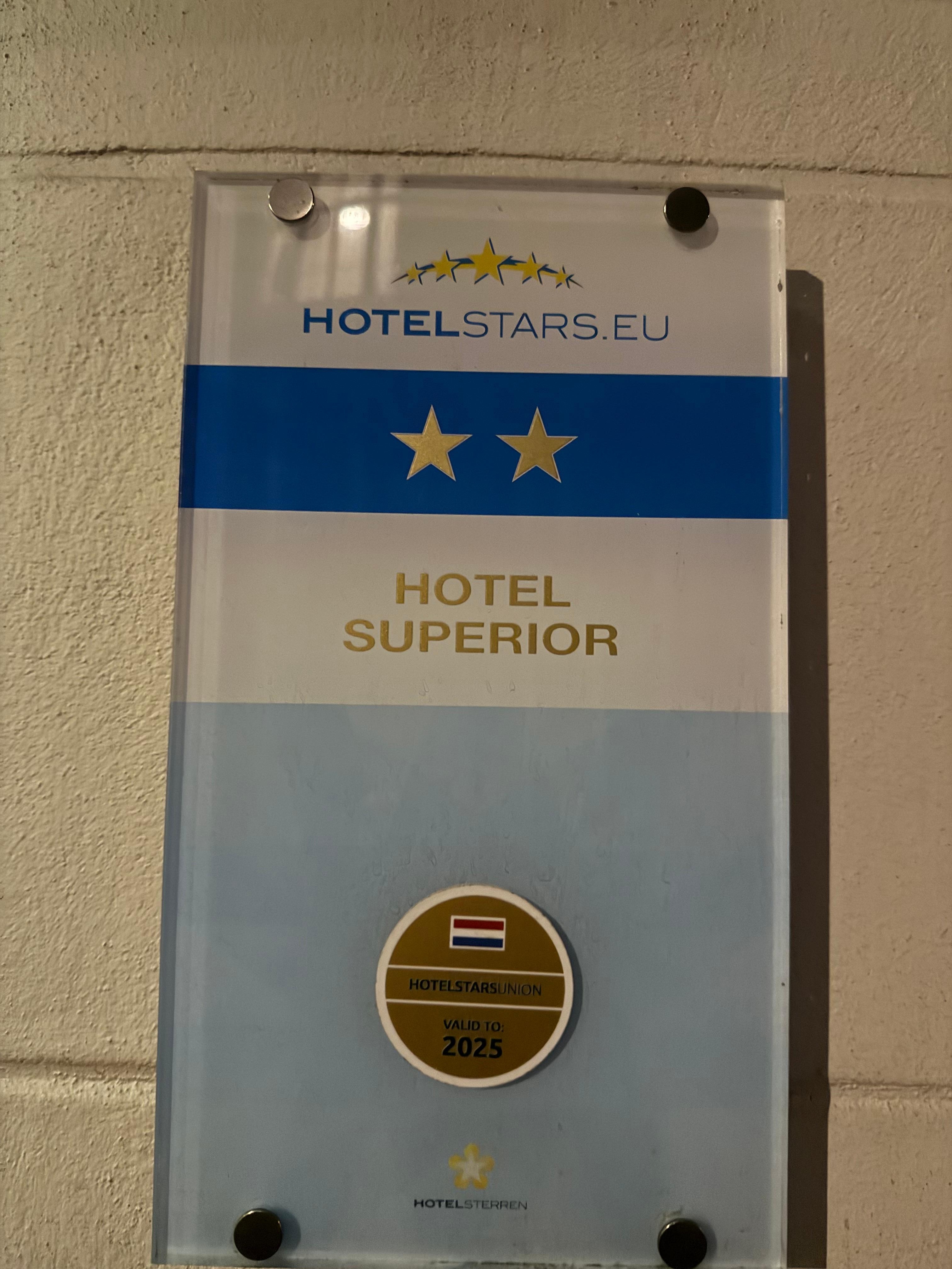 It’s a 2 star hotel