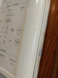 Ants crawling up the microwave