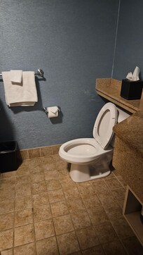 Bathroom was so clean.