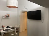 TV living dining area