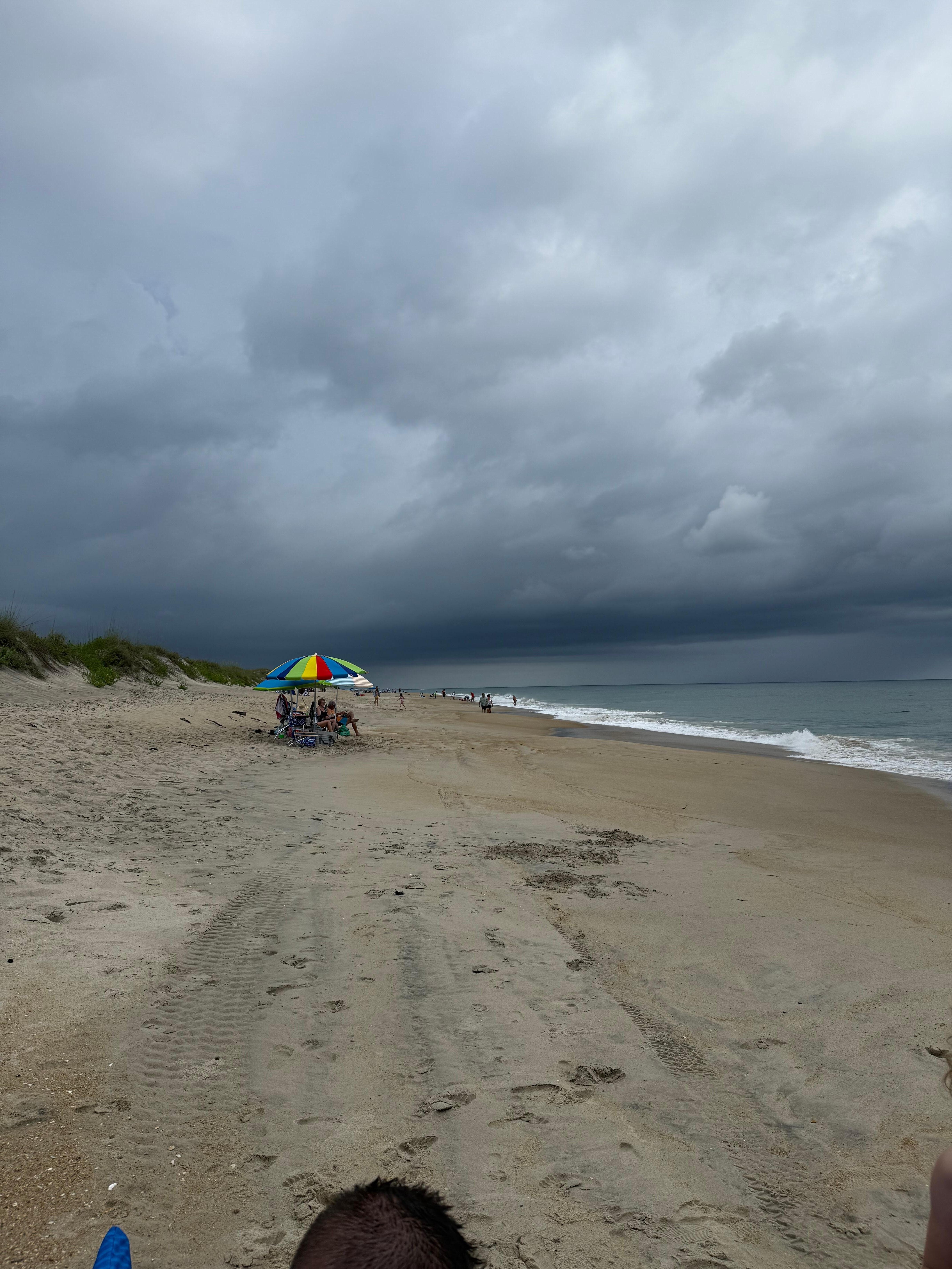 Beach looking north 