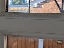 Every window had dirt and dust