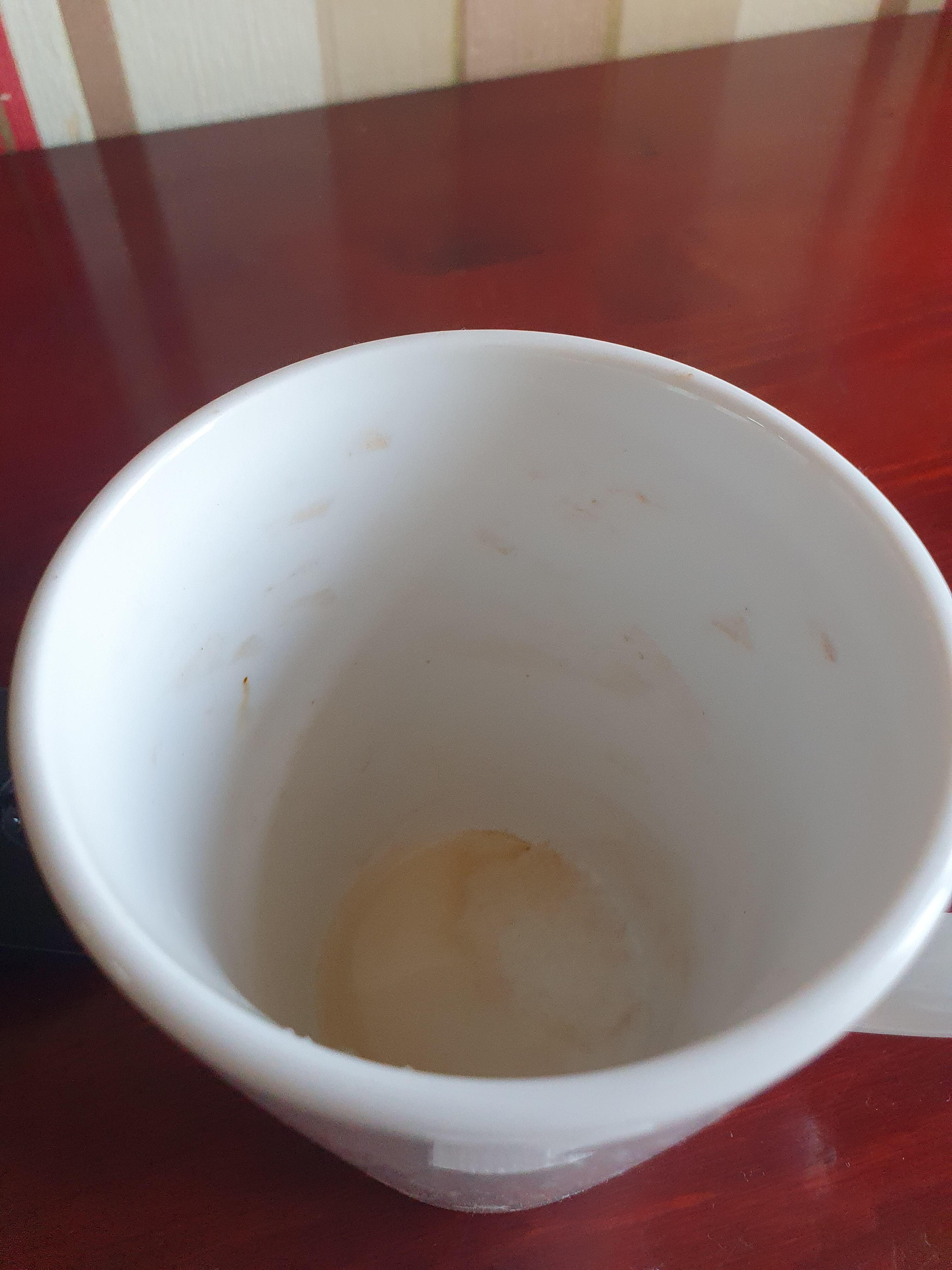 Dirty cups 