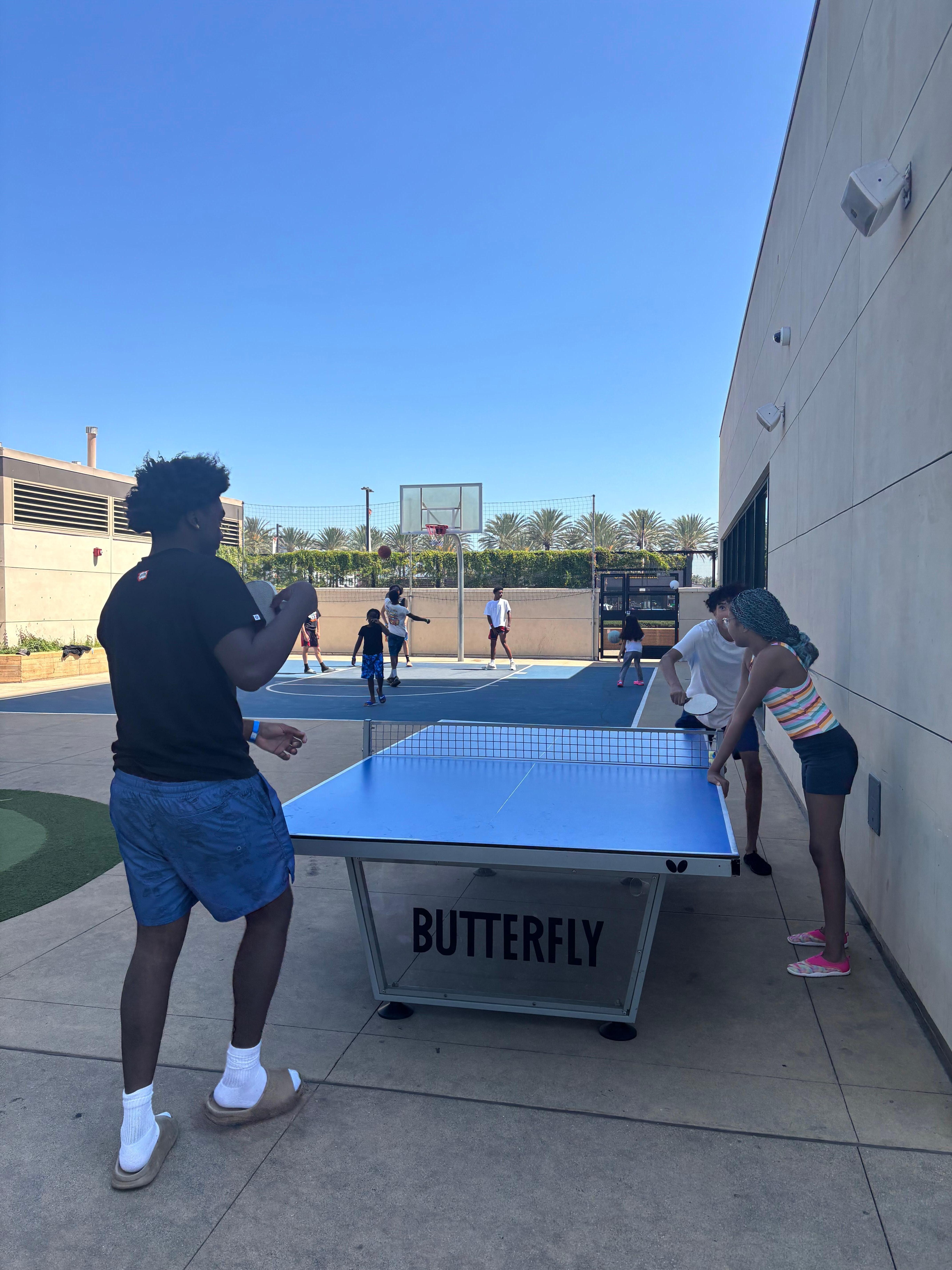 Ping pong action 