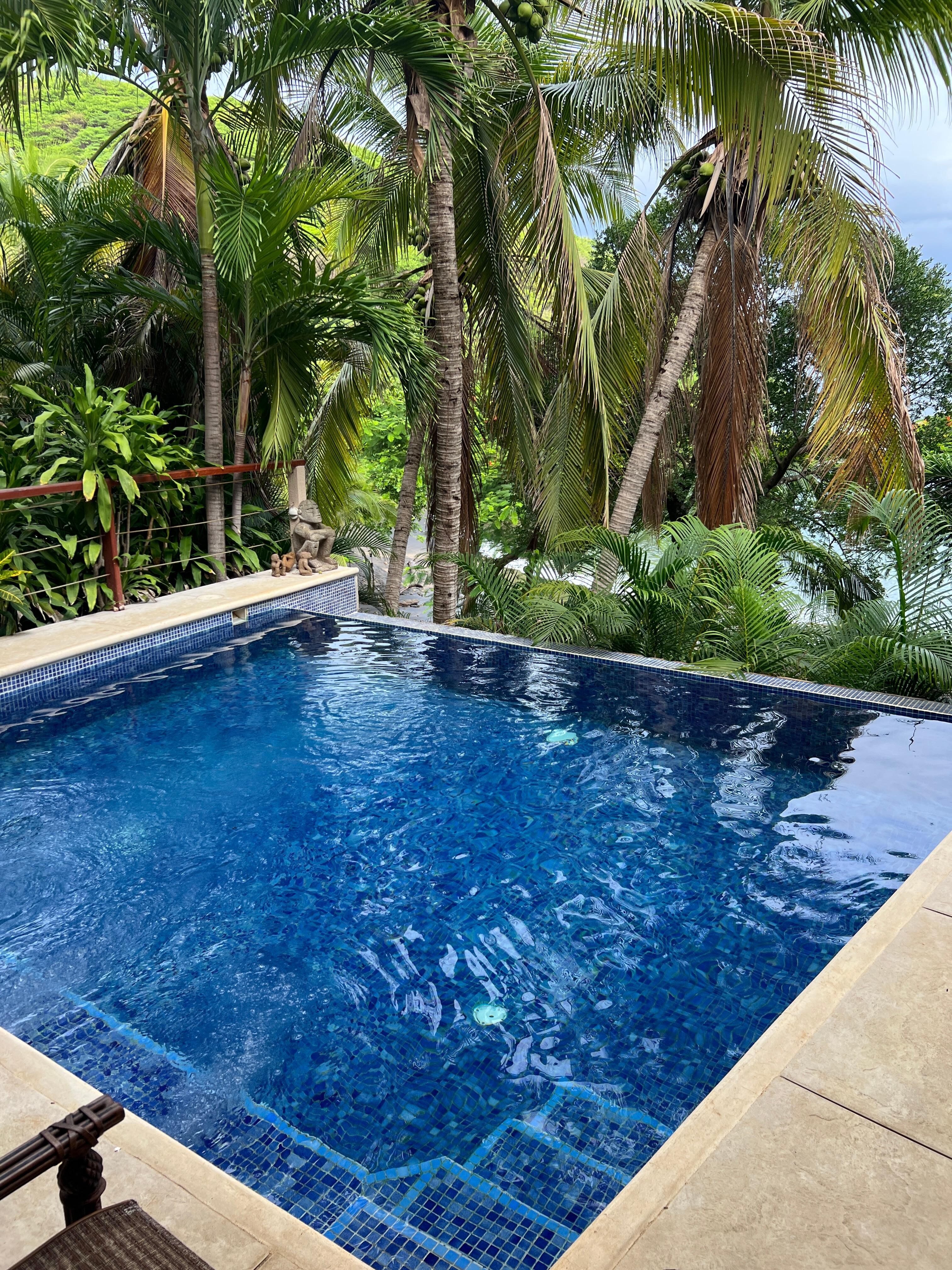 View from our villa