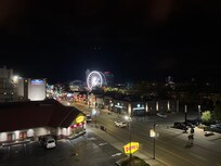 Our view from 5th floor at the end of the hallway!!