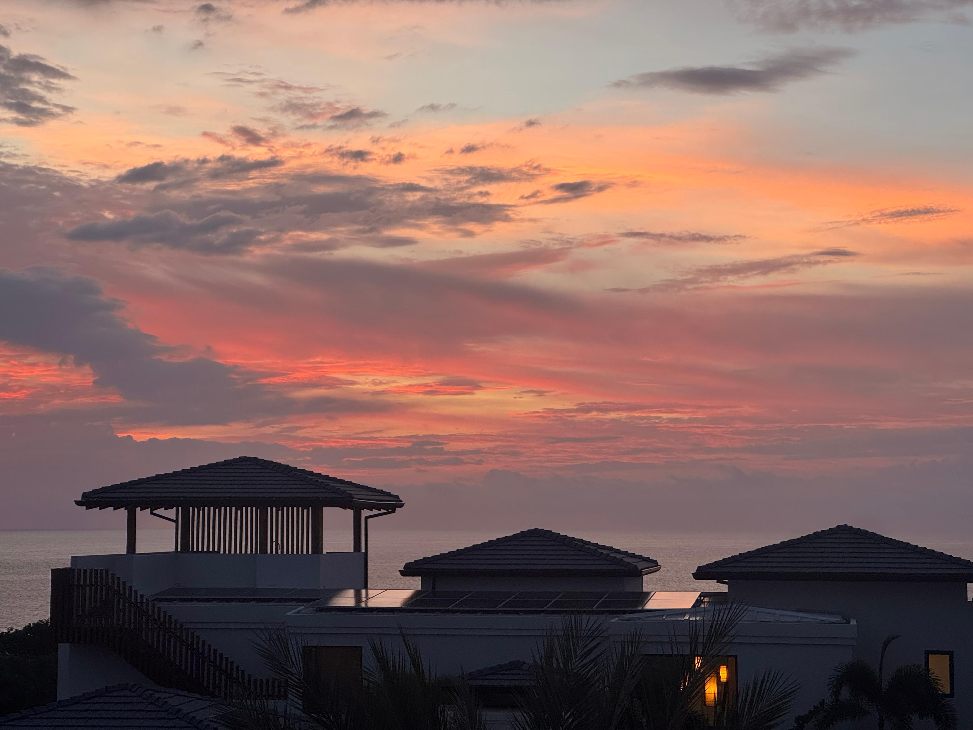 Sunset from the roof! 