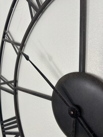 Some areas had heavy dust.