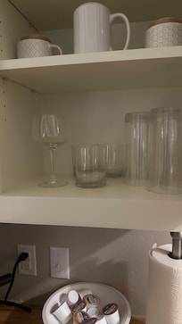 One wine glass