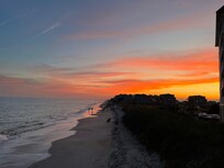 Sunset from the beach
