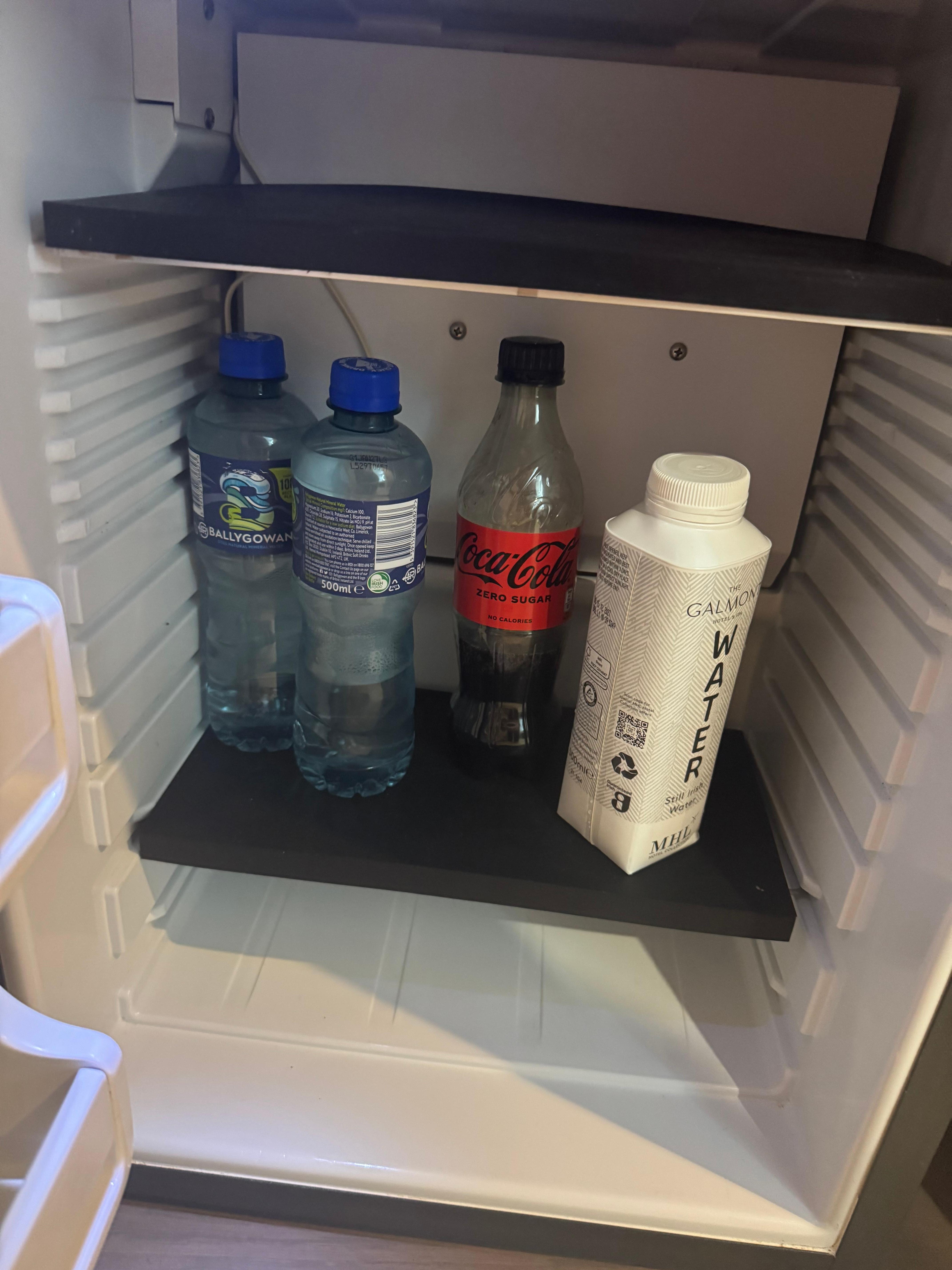 Had to buy our own water 