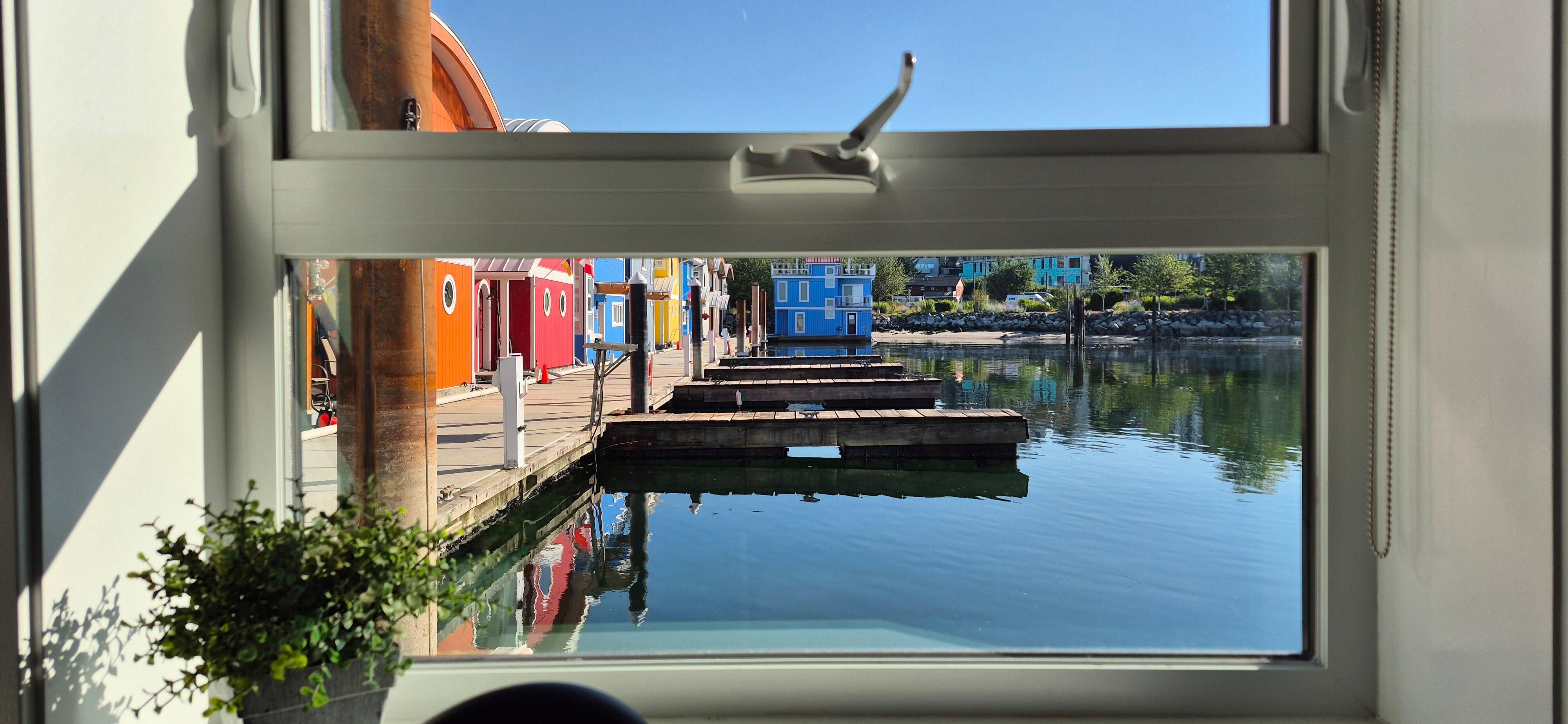 View from kitchen