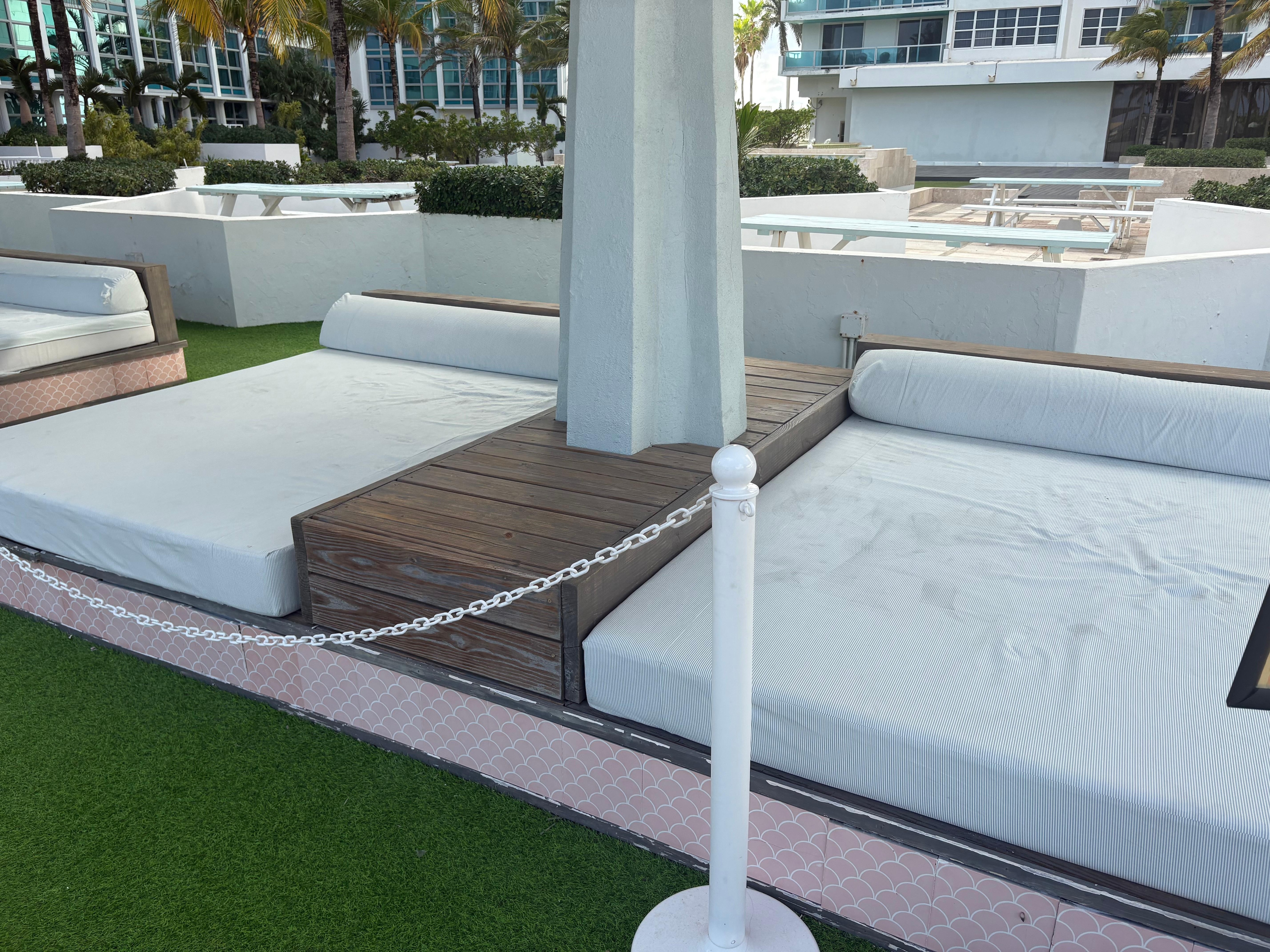 Another dirty cabana! 