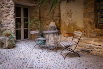 The courtyard
