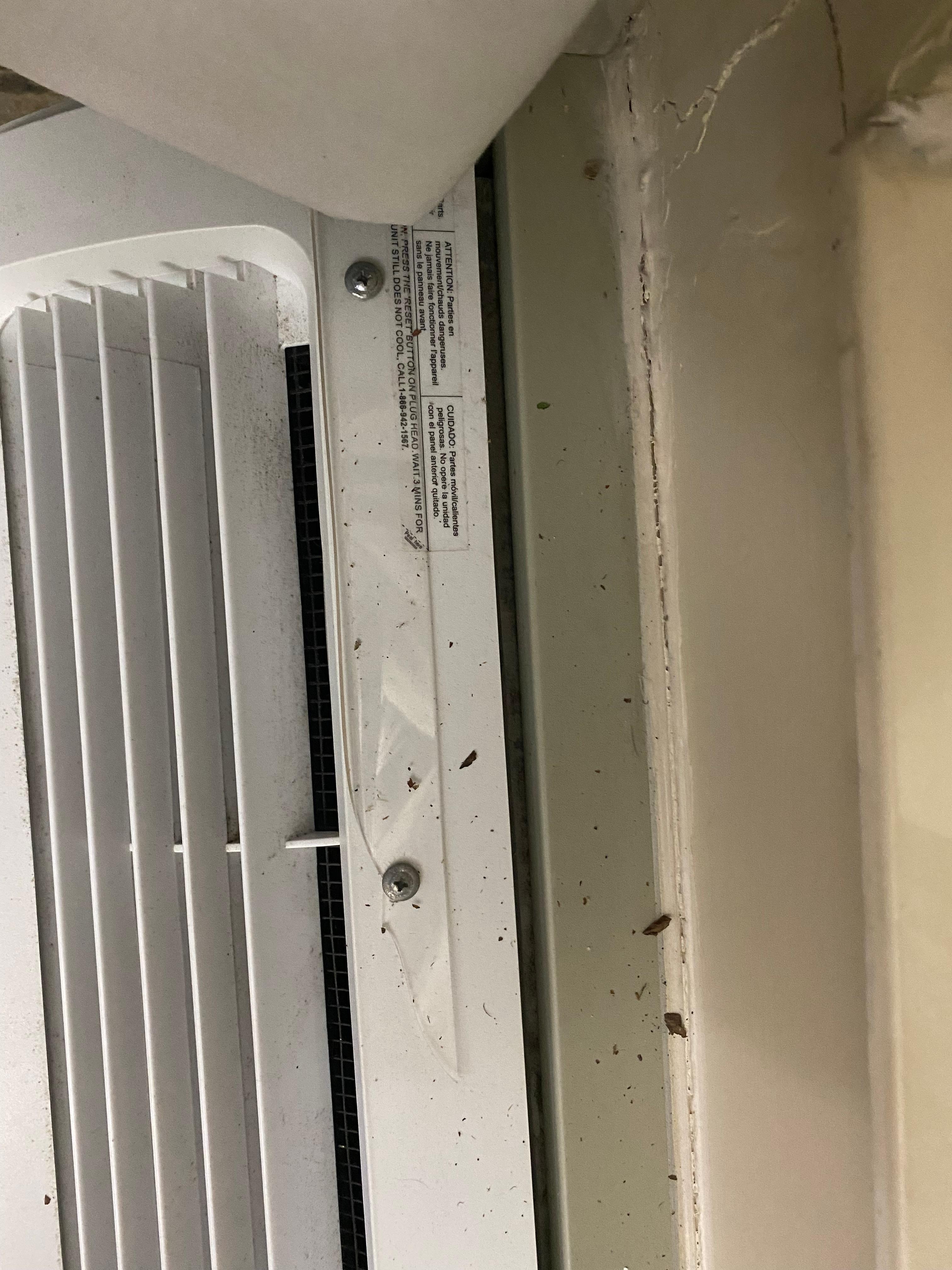 Out of heater when turned on.