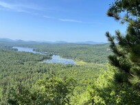 View of Loon Lake from Kipp Mountain