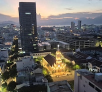Rooftop view