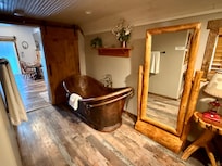 Huge soaking tub