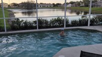 Beautiful evening swims!