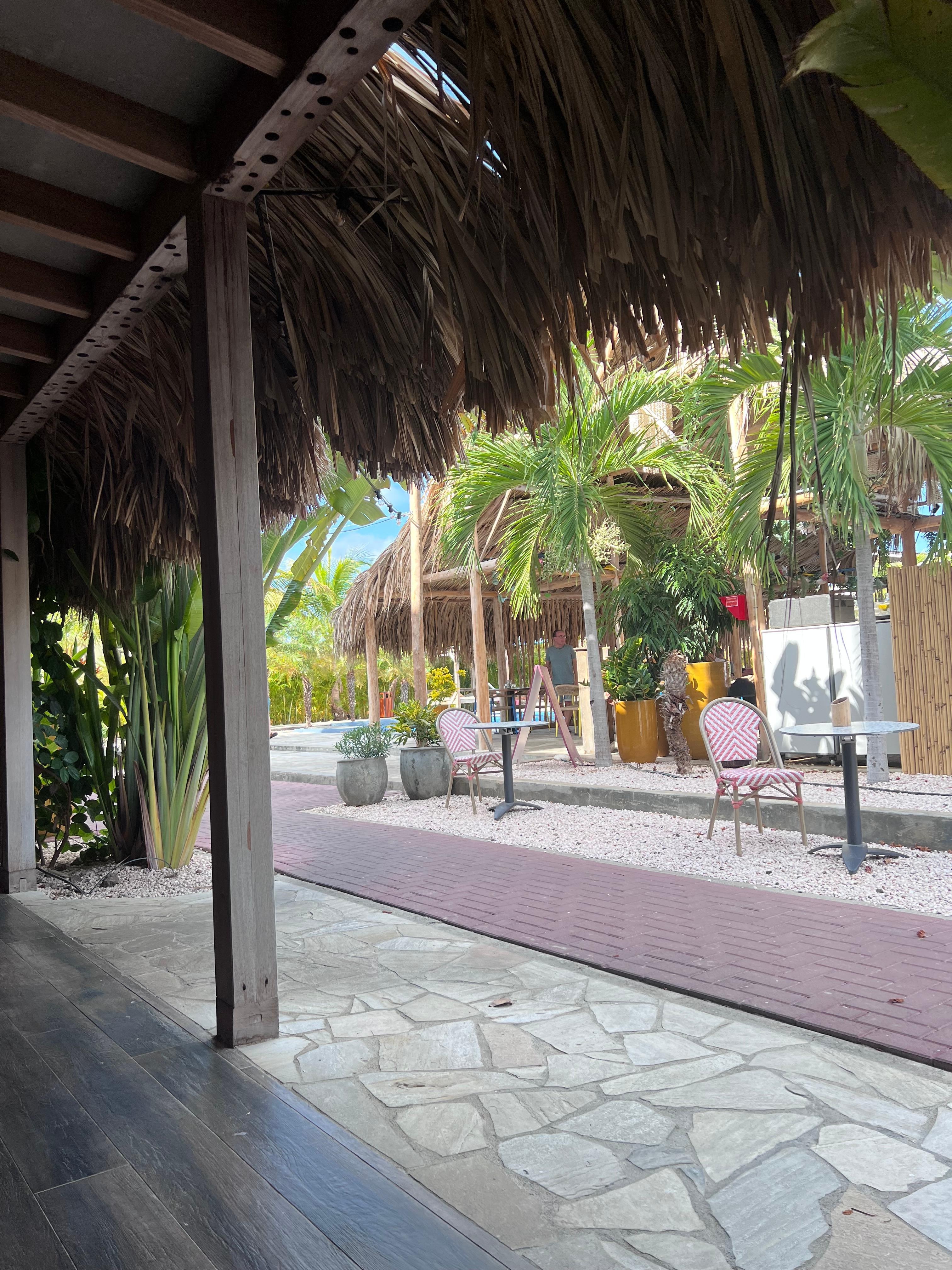 Breakfast area and dinner as well