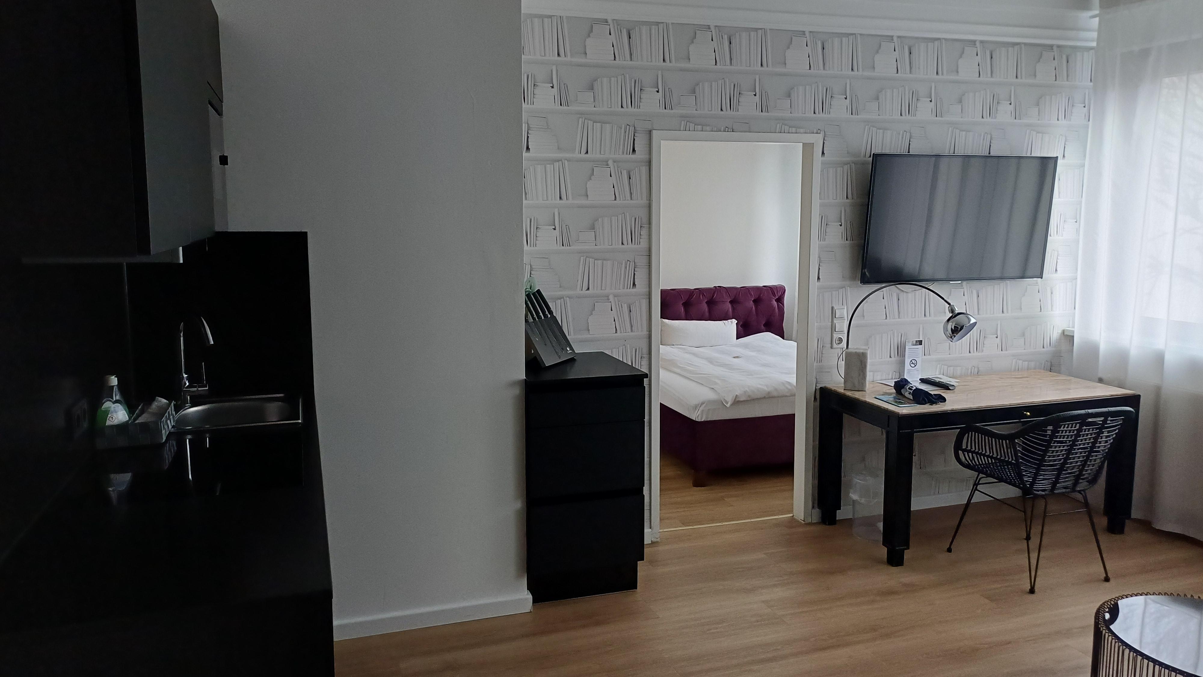 Lots of space and a kitchenette