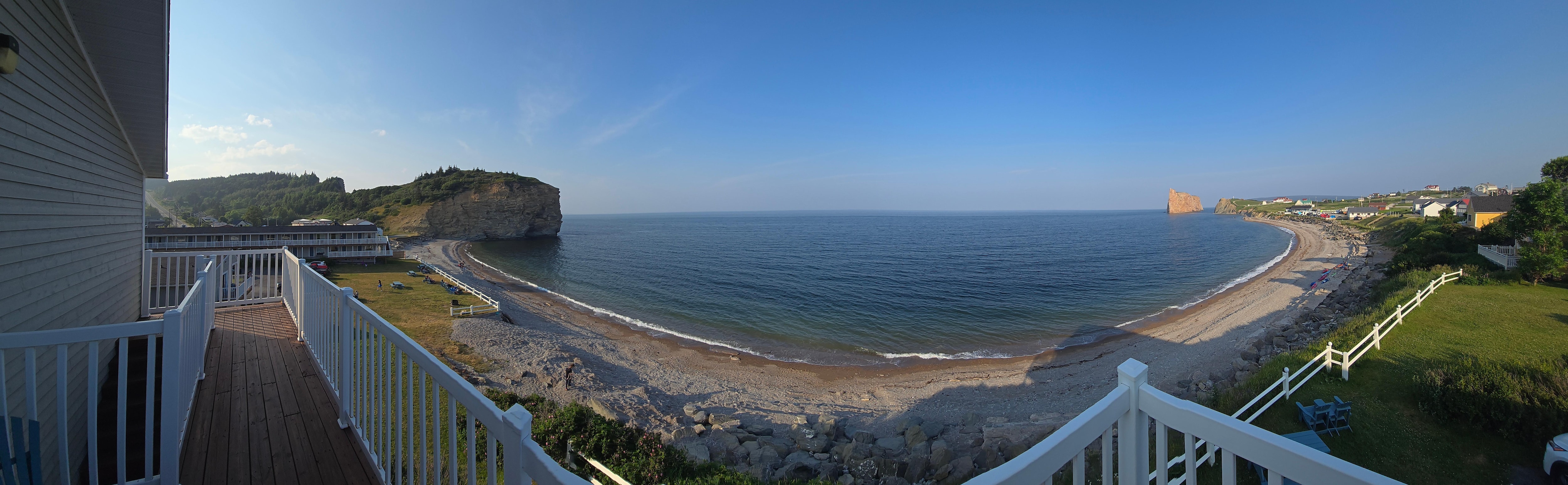The view from hotel.