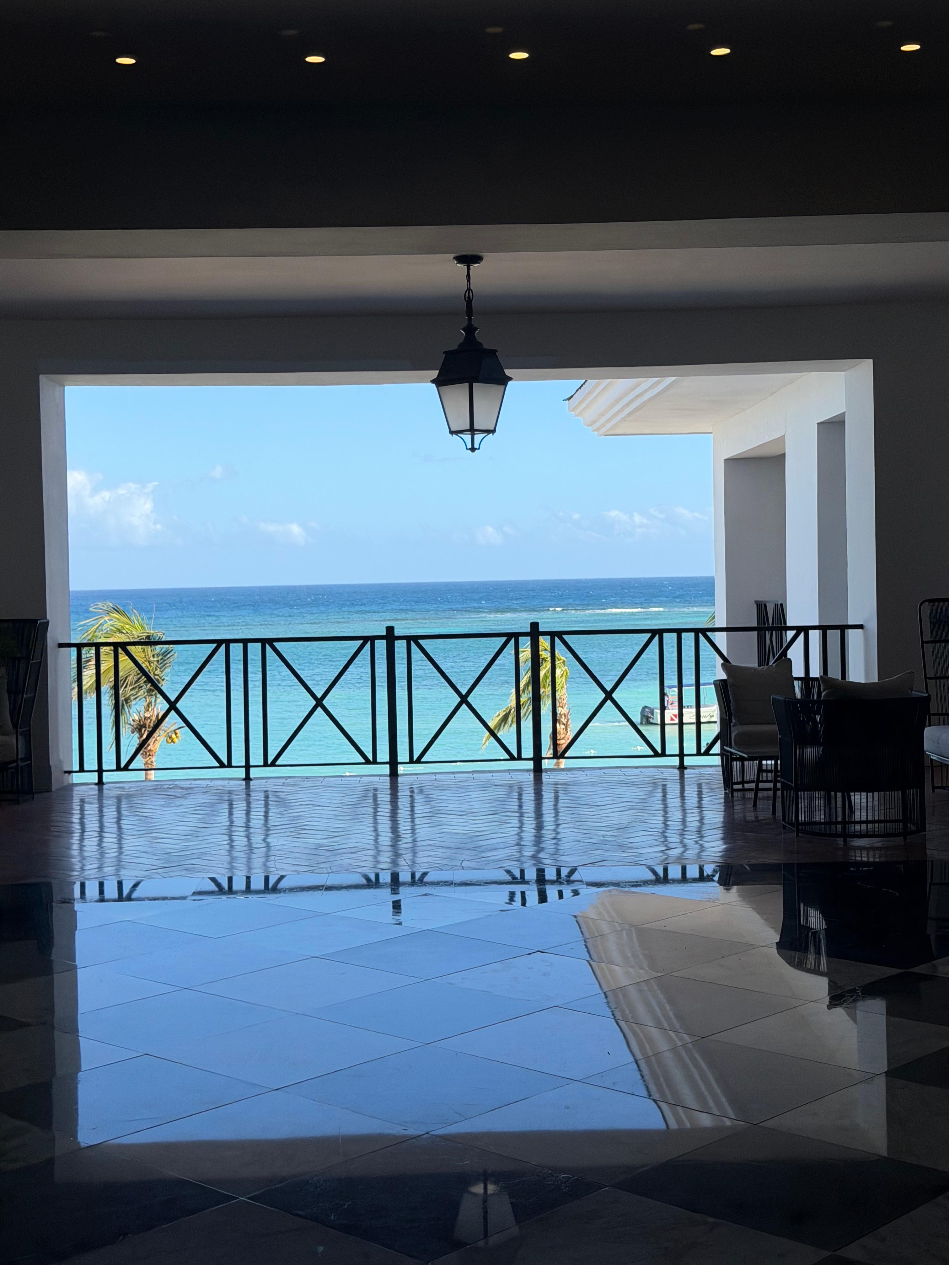 The balcony at the Kitchen entrance