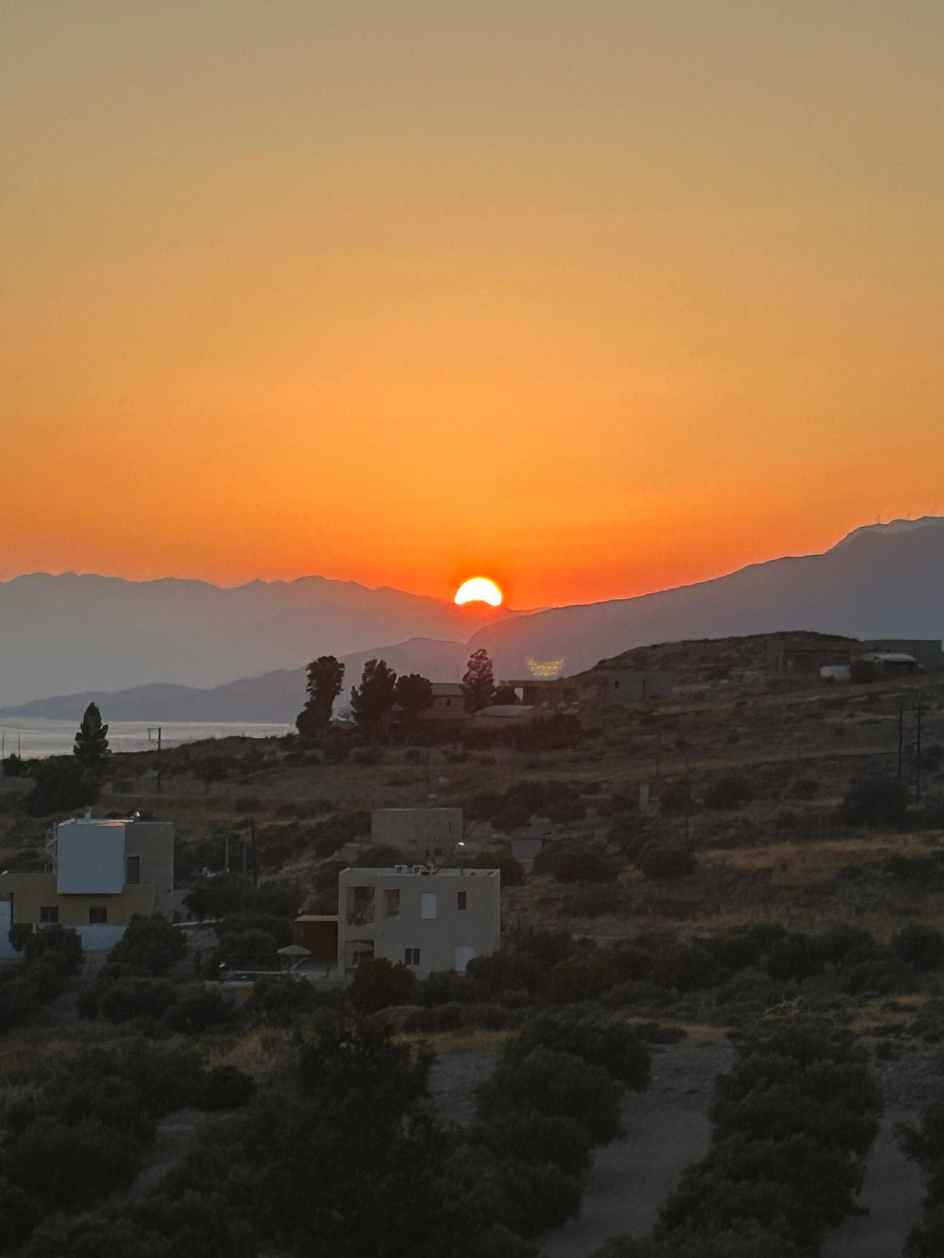 Superbe coucher de soleil 
