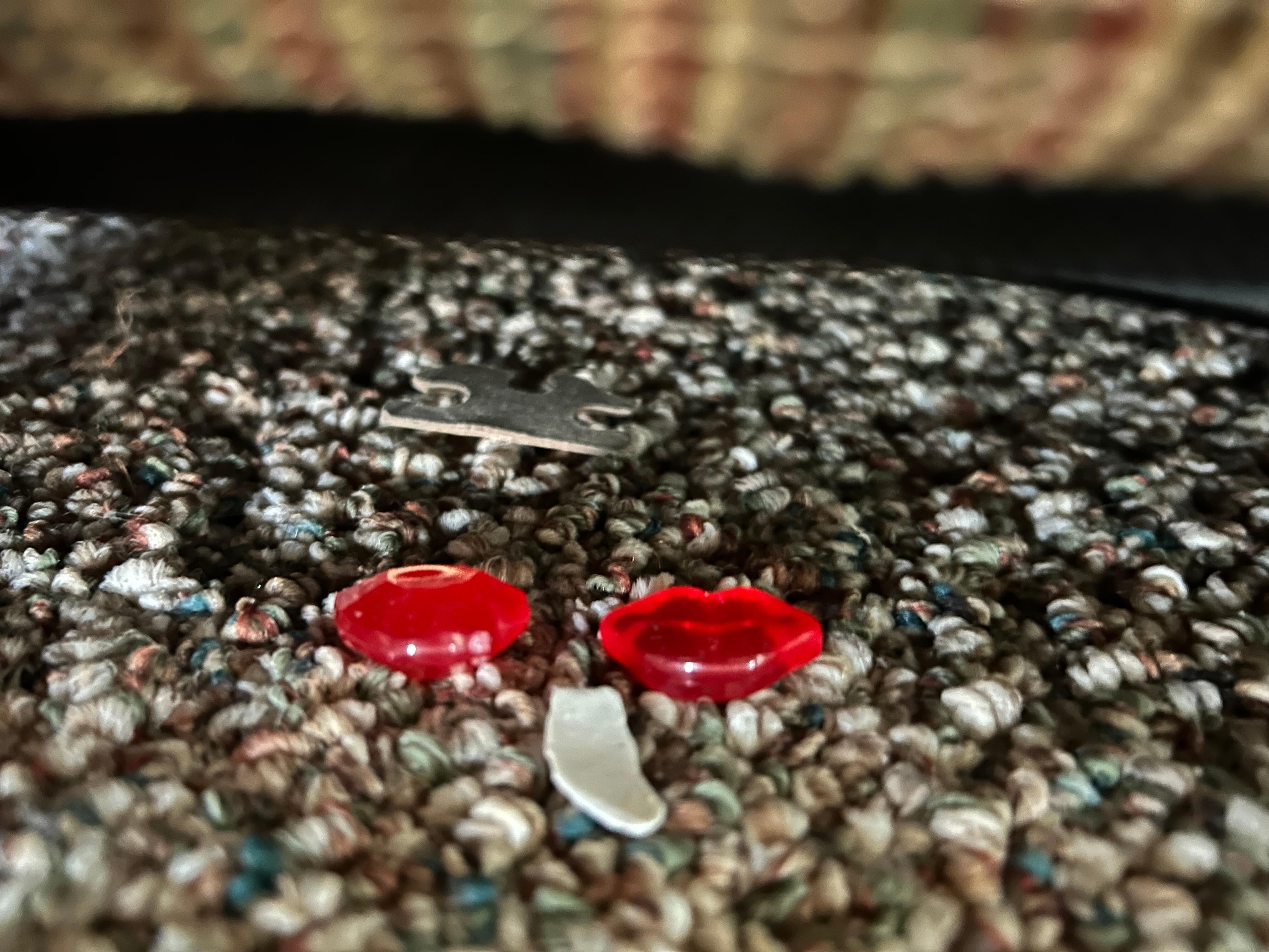 Carpets weren’t vacuumed between guests. Found candy next to the sofa 