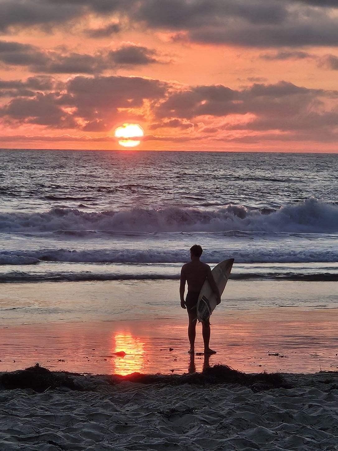 Sunsets were gorgeous. 