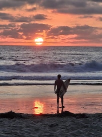 Sunsets were gorgeous.