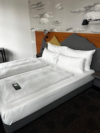 Love the separate double duve