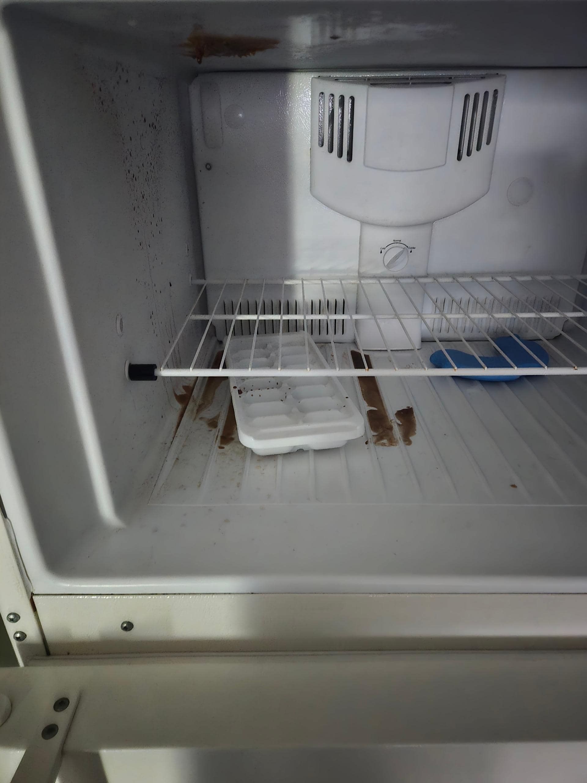 Dirty freezer