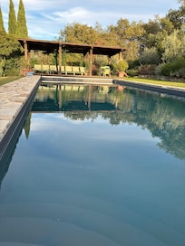 Chilly but perfect after a hot tub or steam bath